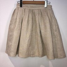 JILLSTUART 2 ジルスチュアート スカート ひざ丈スカート Skirt Medium Skirt ベージュ / ベージュ / X 金 / ゴールド / 10016411_画像1