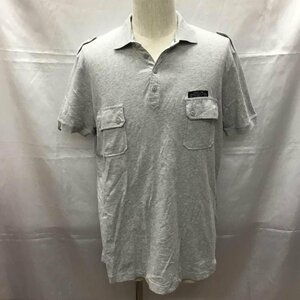 DIESEL L ディーゼル ポロシャツ 半袖 Polo Shirt 灰 / グレー / 10108956