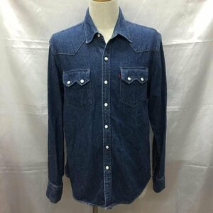 Levi's M リーバイス シャツ、ブラウス 長袖 デニムシャツ Shirt Blouse インディゴ / インディゴ / 10108919