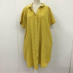 Samansa Mos2 FREE サマンサモスモス チュニック 半袖 1708305 シャツワンピース Short Dress Long Shirt Tunic 10109059