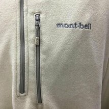mont-bell L モンベル トレーナー 長袖 1104983 シャミース プルオーバー フリース ハーフジップ Sweat Sweatshirt 10109051_画像7