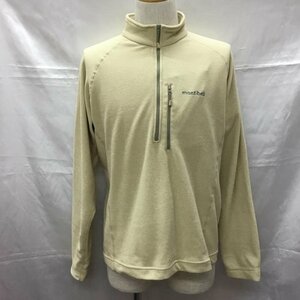 mont-bell L モンベル トレーナー 長袖 1104983 シャミース プルオーバー フリース ハーフジップ Sweat Sweatshirt 10109051