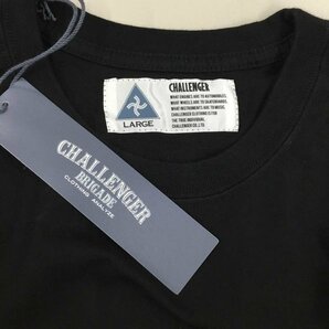 CHALLENGER L チャレンジャー Tシャツ 半袖 CLG-TS 021-027 Fire Tee タグ付き T Shirt 黒 / ブラック / 10109677の画像8