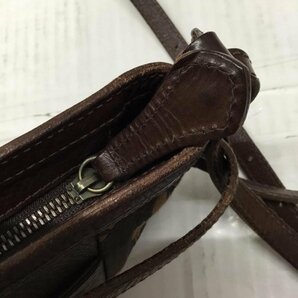 genten 表記無し ゲンテン ショルダーバッグ ショルダーバッグ モノグラム Shoulder Bag ダークブラウン / ダークブラウン / 10109575の画像7