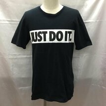 NIKE M ナイキ Tシャツ 半袖 847632-010 NeckShortSleeve 半袖Tシャツ プリントTシャツ T Shirt 黒 / ブラック / 10109461_画像1