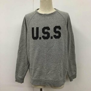 A BATHING APE XL アベイシングエイプ トレーナー 長袖 Sweat Sweatshirt 灰 / グレー / 10109786