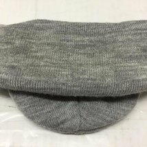 Supreme 表記無し シュプリーム 帽子 ニット帽 18SS Rubber Patch Beanie Knit Cap、Knit Hat Beanie 灰 / グレー / 10109757_画像8