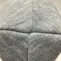 Supreme 表記無し シュプリーム 帽子 ニット帽 18SS Rubber Patch Beanie Knit Cap、Knit Hat Beanie 灰 / グレー / 10109757_画像6