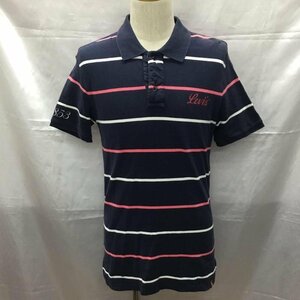 Levi's M リーバイス ポロシャツ 半袖 ボーダー Polo Shirt 紺 / ネイビー / X 白 / ホワイト / X 桃 / ピンク / 10109634