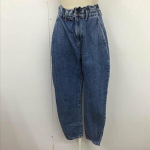 ZARA 表記無し ザラ パンツ デニム、ジーンズ 5862 060 427 ハイウエスト Pants Trousers Denim Pants Jeans 青 / ブルー / 10109729