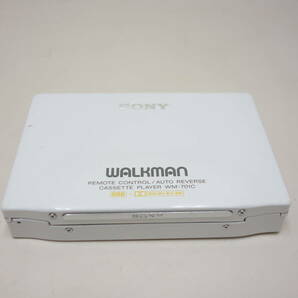 ★☆SONY ソニー WALKMAN ウォークマン WM-701C 白 ジャンク品☆★の画像2