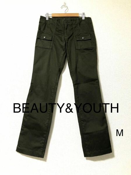 BEAUTY&YOUTH UNITED ARROWS カーキ　パンツ　M