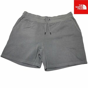 海外限定 新品 THE NORTH FACE スウェット ショートパンツ (XL) MELD GREY ノースフェイス GARMENT DYE USモデル 日本未発売 /ba122