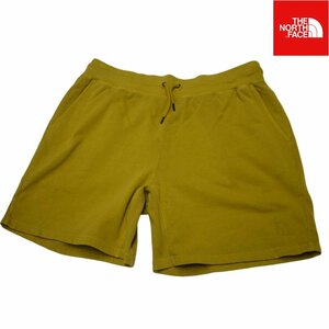 海外限定 新品 THE NORTH FACE スウェット ショートパンツ (XL) MINERAL GOLD ノースフェイス GARMENT DYE USモデル 日本未発売 /ba119