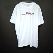 USA限定新品 ノースフェイス Chicago ハーフドームロゴ 半袖Tシャツ (XXL) ホワイト THE NORTH FACE シカゴ 日本未発売/ba42_画像3