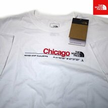 USA限定新品 ノースフェイス Chicago ハーフドームロゴ 半袖Tシャツ (XXL) ホワイト THE NORTH FACE シカゴ 日本未発売/ba42_画像1