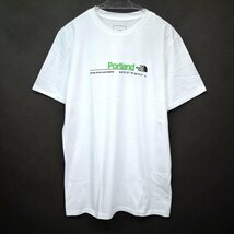 USA限定新品 ノースフェイス Portland ハーフドームロゴ 半袖Tシャツ (L) ホワイト THE NORTH FACE ポートランド 日本未発売/ba70_画像3