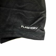 USA限定新品 THE NORTH FACE FLASHDRY 半袖Tシャツ (XL) ブラック ノースフェイス CIRCULARDESIGN 快適フラッシュドライ 日本未発売 /ba56_画像6