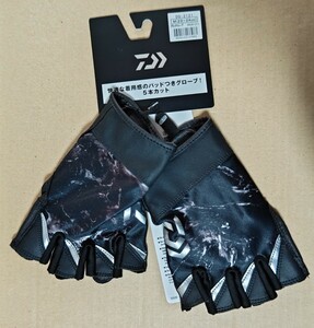  Daiwa перчатка перчатки DG-2121 M черный wave 5шт.@ cut 