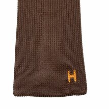 Z179●美品●HERMES　エルメス●シルク　ネクタイ●_画像6