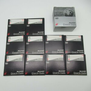 SHARP シャープ クイックディスク Quick Disk MZ-6F03 10枚入り【 未使用品 / 長期保管品 】