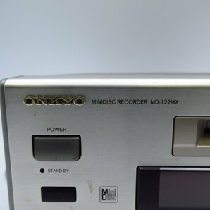 ONKYO / MD-122MX / MINIDISC RECORDER MD レコーダー MDデッキ / オンキョー 【 動作良好 / ヘッドホン良好 / 録音・再生OK 】の画像3