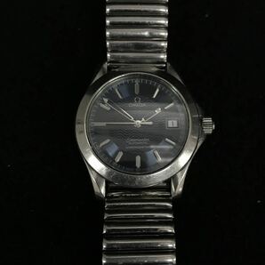 H301★オメガ シーマスター クロノメーター Ref,168.1601 Cal,1120 OMEGA Seamaster デイト 自動巻 紺文字盤 メンズの画像1