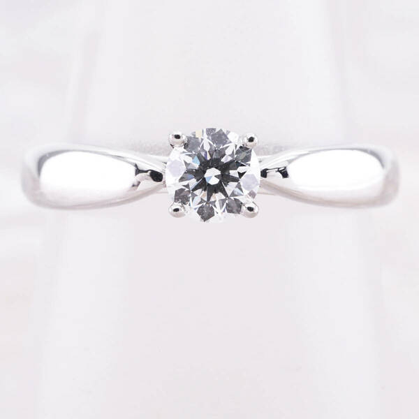 32383 ★Tiffany&Co.★ ハーモニー ダイヤリング 婚約指輪 0.22ct