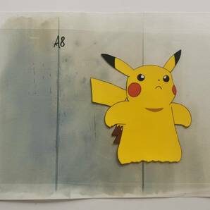 ピカチュウ ポケットモンスター セル画 Pokemon 古いアニメセル画の画像1