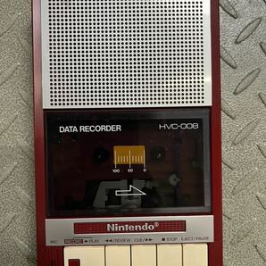 【動作品】 Nintendo ファミコン ファミリーベーシック 専用 データレコーダ HVC-008 DATA RECORDERの画像2