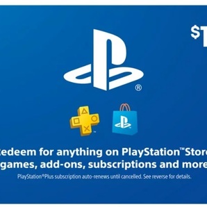 【実績多数】PSN ギフトカード $100ドル ($50×2) 未使用 プレイステーション ストア ネットワーク アメリカ ギフトコード USAの画像1