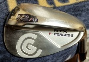 値下げクリーブランド RTX FORGEDIIウエッジ52°シャフトMiyazaki WG-60II