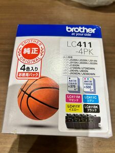 ブラザー工業 LC411-4PK 4色パック