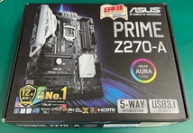 ASUS マザーボード Prime Z270-A 未使用_画像2