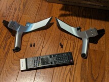 50Z20X用 58Z20X Z810Xも可台座スタンド テレビ足 ネジ付き 脚 パーツ単体 取りつけるだけで設置完了 REGZA レグザ 正常品 東芝テレビ_画像3