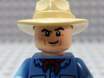 ★LEGO★ミニフィグ【ジュラシック ワールド】Dr. Alan Grant_A(jw105)_画像3