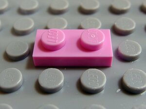 ★ LEGO ★ распродан [Тарелка 1 × 2 розовый] (3023-023)