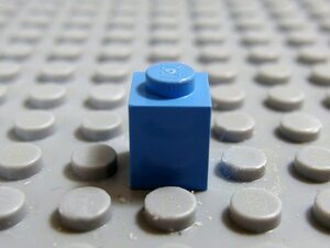 ★LEGO★売切り【Brick 1個 1×1 Medium Blue】(3005-042)