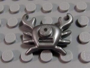 ★LEGO★動物★Crab_A_Flat Silver(33121-095)