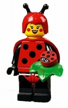 ★LEGO★ミニフィグ【シリーズ21】Ladybird Girl(7102904)_画像1