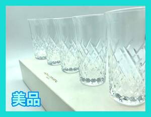 ☆外観美品☆HOYA CRYSTAL TOKYO グラス5個セット ホヤ クリスタル