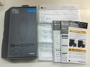 中古　B+COM 6X バッテリー交換後　使用頻度小ない　おまけ付