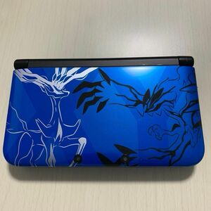 【中古】ニンテンドー3DSLL 本体　ポケットモンスター イベルタル ゼルネアスブルー 任天堂