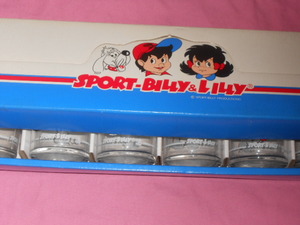 希少！★チェコスロヴァキア★アニメ「Sport Billy」のスポーツをテーマにしたコップ6種セットです。