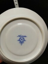 CS445.【未使用】 アンティーク　Noritake ノリタケ 花柄 コーヒーカップ カップ ソーサー 洋食器　6客/80_画像5