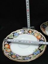 CS4132.【未使用】Noritake LA MADELEINE カップ＆ソーサー　ノリタケ ダイヤモンドコレクション ラ マドレーヌ/中古品/廃盤品　2客/60_画像6