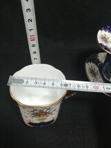 CS4281.【未使用】三郷陶器　Magna カップ ソーサー 金彩 花柄 コーヒーカップ ティーカップ 洋食器 2客/60_画像7