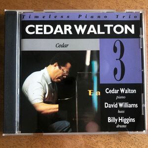 ◆Cedar Walton Trio《Ceder》◆輸入盤 送料4点まで185円