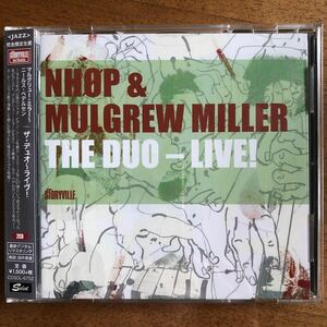 美品 2CD◆マルグリュー・ミラー&ニールス・ペデルセン《The Duo Live》◆国内盤 送料185円