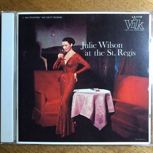 美品◆ジュリー・ウィルソン《At the St. Regis》◆国内盤 送料4点まで185円